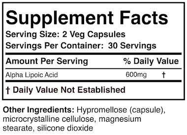 Alpha‑Lipoic Acid facts